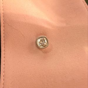 Charles and Colvard moissonite pendant 1 CT 14 kt white gold